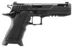 Oa Defense OA2311FPROELTBLKPRT21 2311 Pro Elite 9mm Luger 17+1/21+1 5" Black DLC Ported Barrel, Black Optic Ready/Serrated Slide, Black Aluminum Frame w/Picatinny Rail, Black Grip, Ambidextrous 2 175784