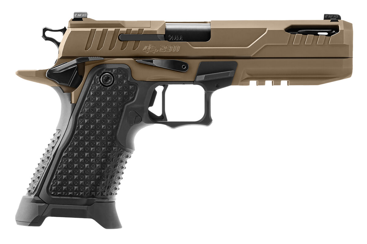 Oa Defense OA2311FPROELTHDBPRT21 2311 Pro Elite 9mm Luger 17+1/21+1 5" Black DLC Ported Barrel, Optic Ready/Serrated Slide, Black Aluminum Frame w/Picatinny Rail, Black Grip, Ambidextrous 1 175785