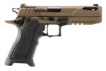Oa Defense OA2311FPROELTHDBPRT21 2311 Pro Elite 9mm Luger 17+1/21+1 5" Black DLC Ported Barrel, Optic Ready/Serrated Slide, Black Aluminum Frame w/Picatinny Rail, Black Grip, Ambidextrous 2 175785