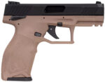 Taurus 1-2TX22141F-10 2TX Full Size Frame 22 LR 10+1 4.60" Matte Black Threaded Barrel, Black Anodized Serrated Slide, Flat Dark Earth Polymer Frame w/Picatinny Rail, Textured Grip 2 175895