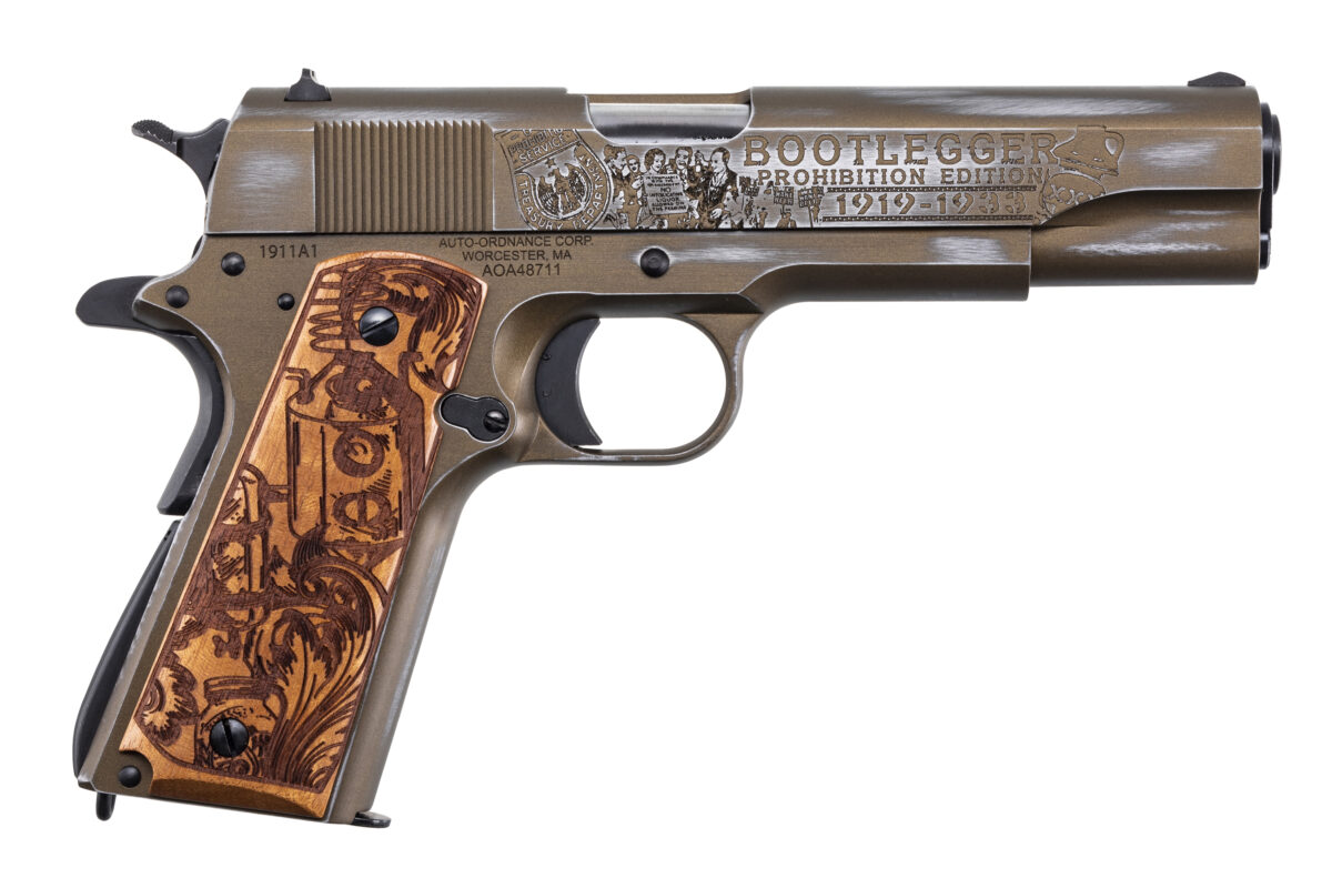 AUTO-ORDNANCE - THOMPSON BOOTLEGGER 1911A1 45ACP BRNZE# 1 1911bkoc9rb188