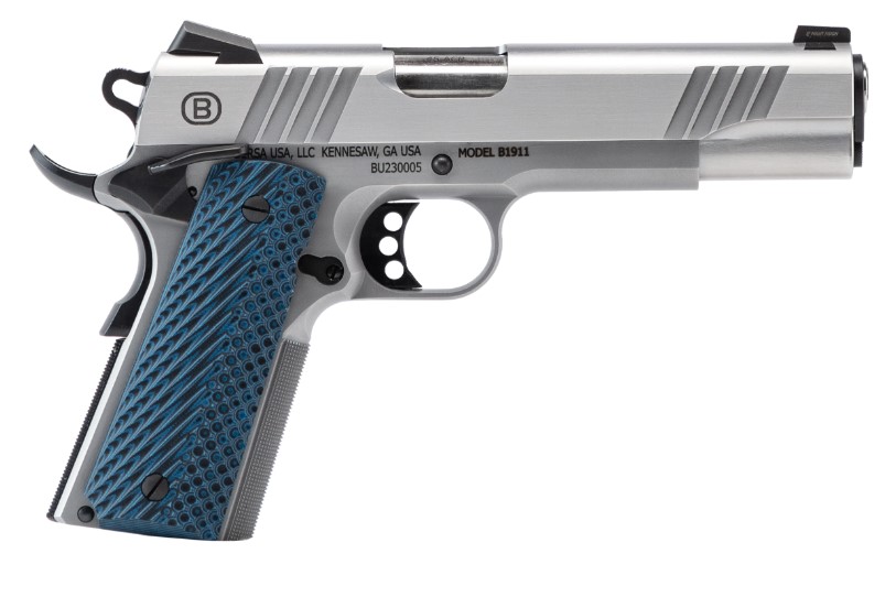 BERSA 1911 45ACP 5" SS 8+1 NS 1 1911smblcdef