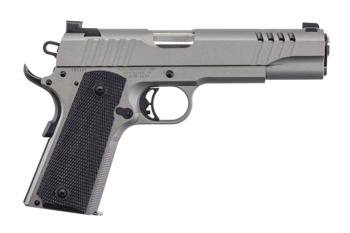 AUTO-ORDNANCE - THOMPSON 1911 45ACP STAINLESS 7+1 NS 1 1911tcac6n6acf