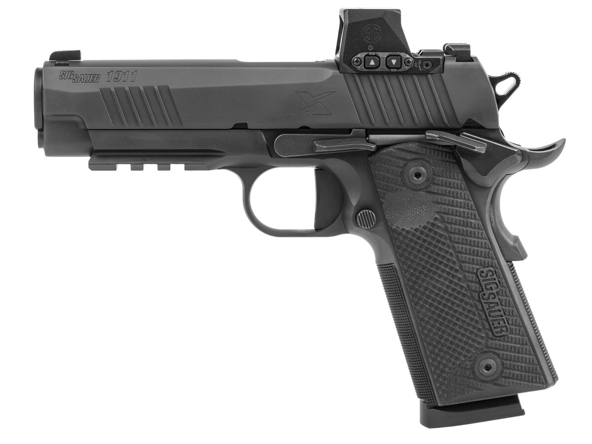 SIG SAUER 1911X CARRY 45ACP BLK/BLK RX 1 1911xcrx40ca