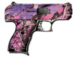 Hi-Point CF380PI CF 380 ACP 8+1, 3.50" Black Steel Barrel, Hydro-Dipped Pink Camo Serrated Steel Slide, Hydro-Dipped Pink Camo Polymer Frame & Grip 2 1958
