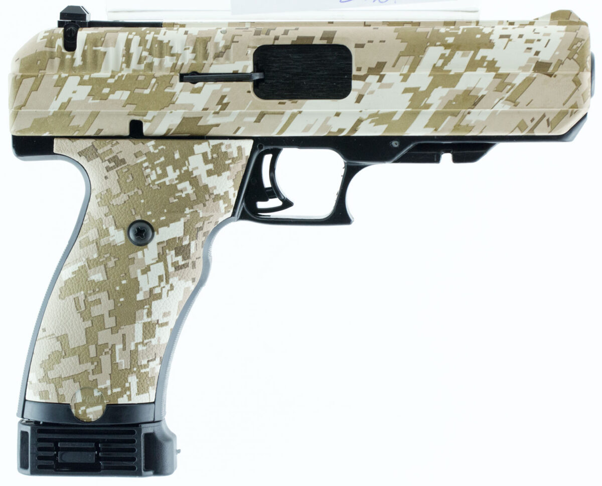 Hi-Point 34010DD JCP 40 S&W 10+1, 4.50" Black Steel Barrel, Hydro-Dipped Digital Desert Camo Serrated Steel Slide, Hydro-Dipped Digital Desert Camo Polymer Frame w/Picatinny Rail & Grip 1 1963