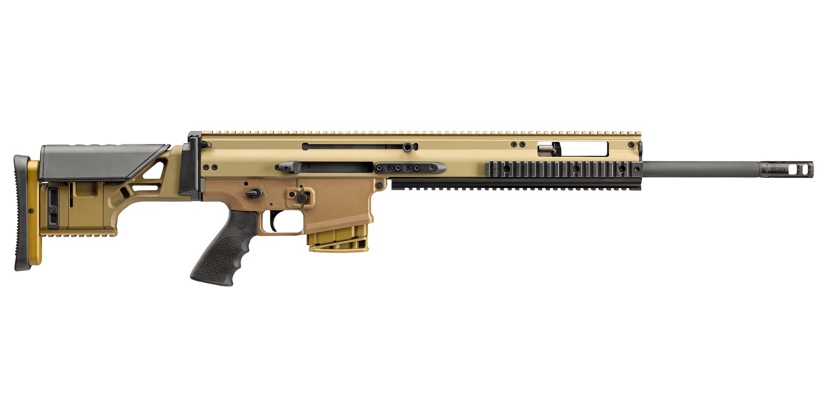 FN SCAR 20S 6.5CM FDE 20" 10RD 1 20sfde600b