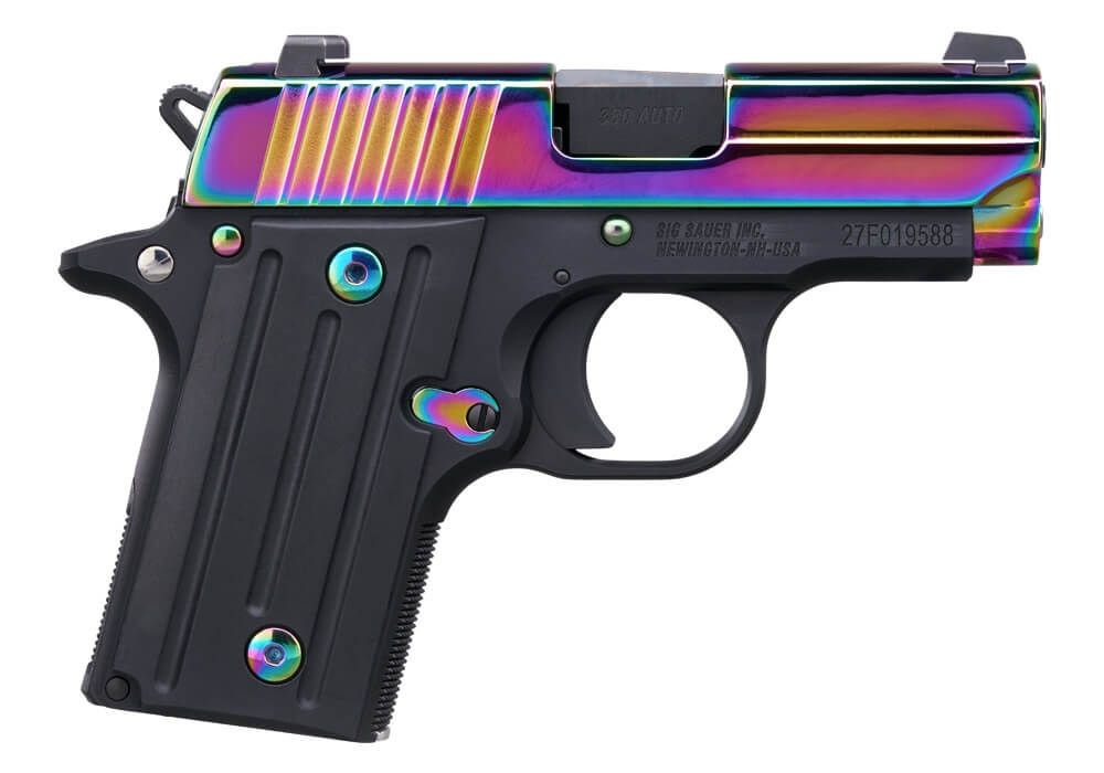 SIG SAUER P238 RAINBOW 380ACP 6+1 NS 1 238rbt2a5eb