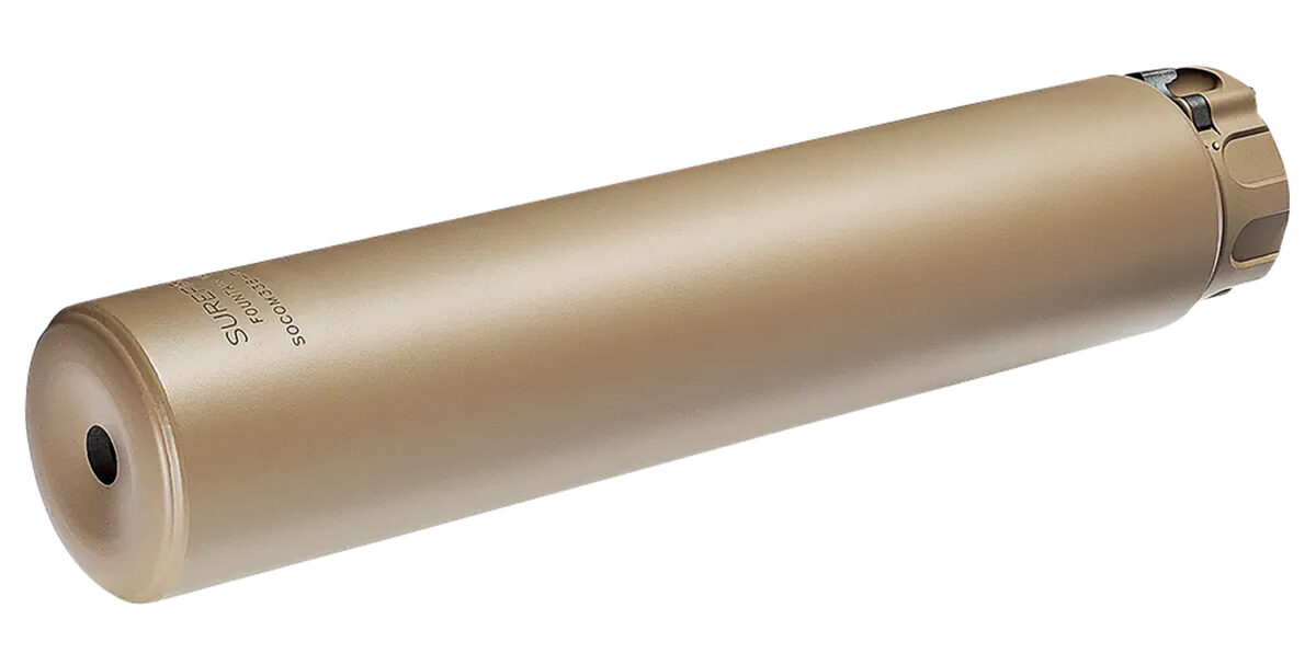 Surefire SOCOM338TIDE SOCOM338-Ti 338 Lapua Mag 2" Flat Dark Earth Titanium 1 2844