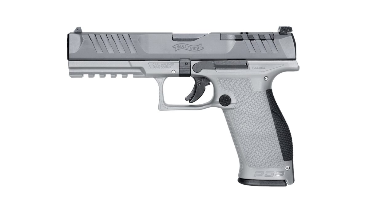 WALTHER ARMS PDP 9MM FS 5" BLK/GRY 18+1 OR 1 2858401c510 1