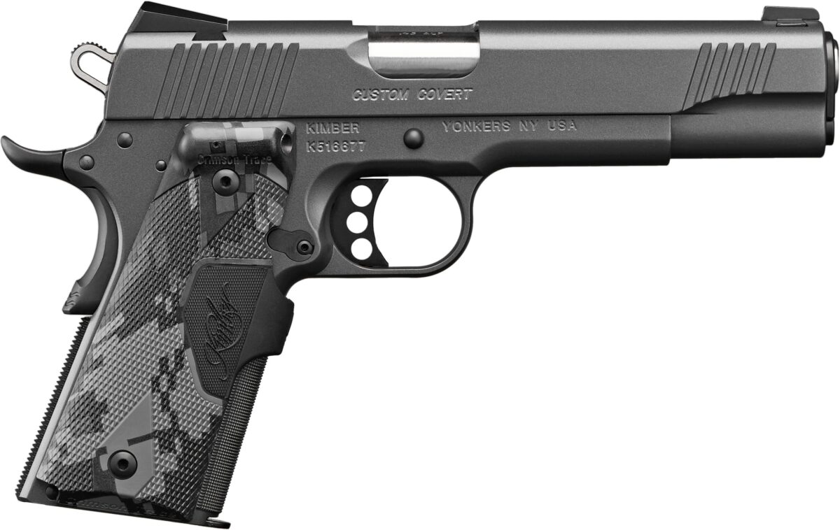 KIMBER CUSTOM COVERT 45ACP 5" 7+1 LG# 1 3000235935f
