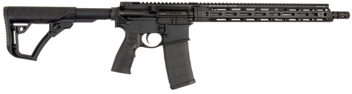 Daniel Defense 0212802081055 DDM4 V7 *CA Compliant 5.56x45mm NATO 16" 10+1 Black Hard Coat Anodized 6 Position w/SoftTouch Overmolding Stock 1 3438