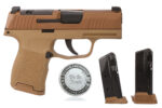 SIG SAUER P365 9MM 10+1 COYOTE 2A OR 2 3659cxr3p2acdc2