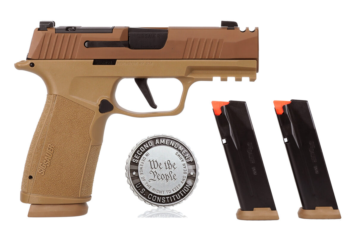 SIG SAUER P365X-MACRO COMP 2A 9MM COY 3" 1 365xca9cxr3pcomp2a2ffc