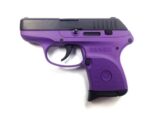 RUGER LCP 380ACP BL/PURPLE POLY 6+1 2 3725