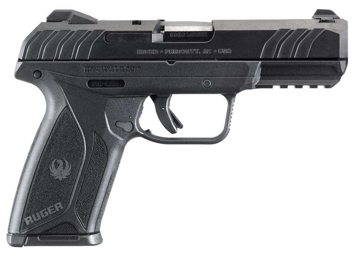 RUGER SECURITY-9 9MM BLK/PLY 4" 15+1 1 3810
