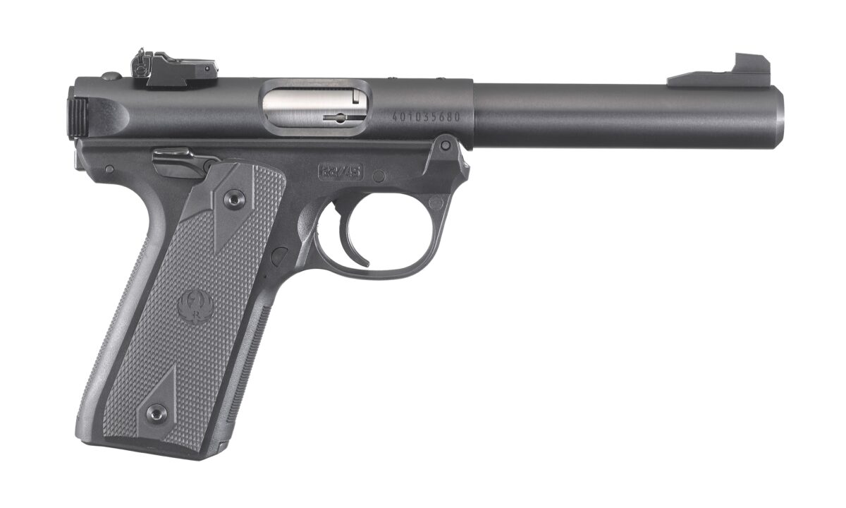 RUGER MKIV 22/45 22LR 5.5" BL/SY CA 1 40187rac24