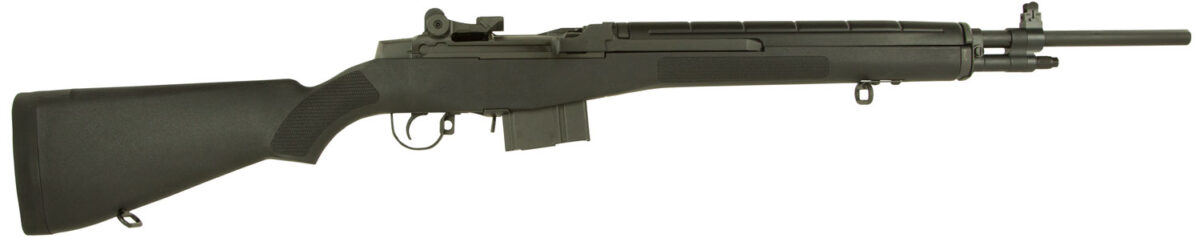 Springfield Armory MA9226NT M1A Loaded *NY Compliant 7.62x51mm NATO 10+1 22" Black Parkerized Medium National Match Barrel, Black Parkerized Steel Receiver, Black Synthetic Fixed Stock 1 4044