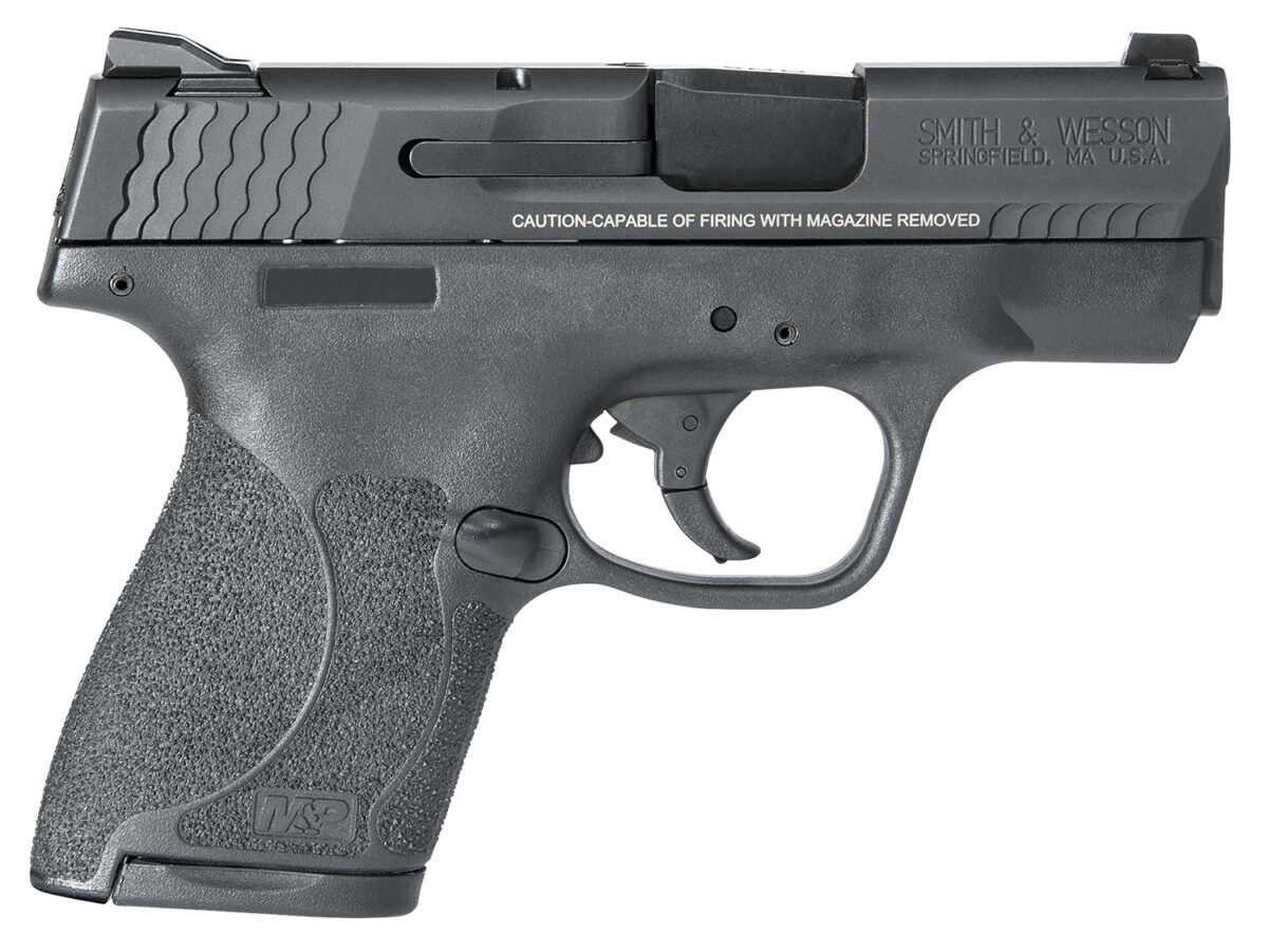 Smith & Wesson 11808 M&P Shield M2.0 9mm Luger 3.10" Barrel 7+1 Or 8+1, Black Polymer Frame, Armornite Stainless Steel Slide, Textured Polymer Grip, No Manual Safety 1 45096