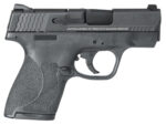 Smith & Wesson 11808 M&P Shield M2.0 9mm Luger 3.10" Barrel 7+1 Or 8+1, Black Polymer Frame, Armornite Stainless Steel Slide, Textured Polymer Grip, No Manual Safety 2 45096