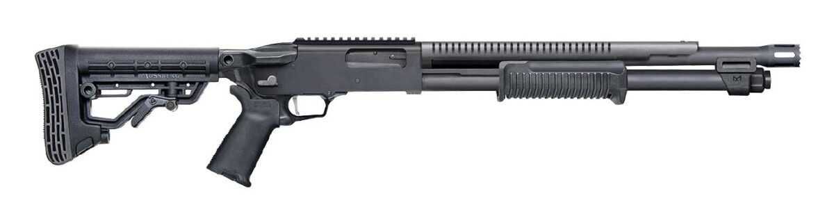 MOSSBERG 590R 12/18.5 6+1 BLK BREACHER 1 507617bc1
