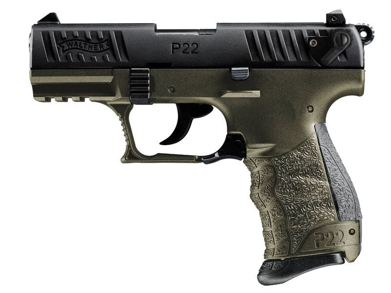 WALTHER ARMS P22Q MILITARY 22LR 10+1 3.4" 1 5120515
