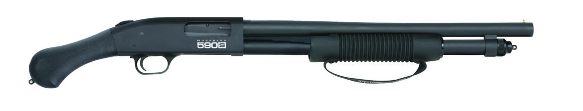 MOSSBERG 590S SHOCKWAVE 12/18.5 3" SYN 1 5160027ca