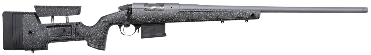 Bergara Rifles BPR20308MC Premier HMR Pro 308 Win 5+1 20" Threaded Barrel, Tactical Gray Cerakote, Black with Gray Fleck Stock 1 57117