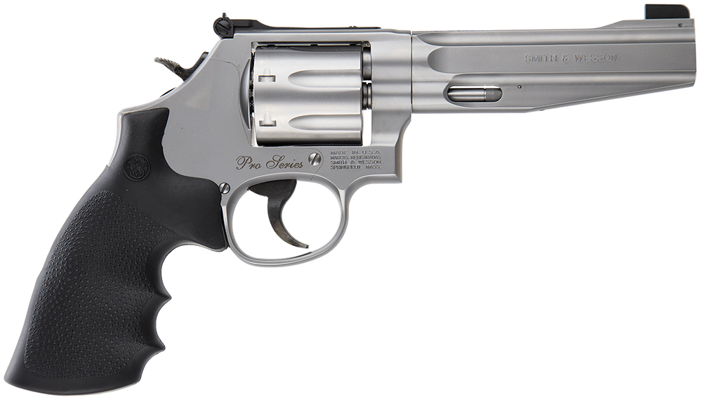 Smith & Wesson 178038 Model 686 Performance Center Pro 357 Mag or 38 S&W Spl +P Stainless Steel 5" Barrel & 7 Shot Cylinder Cut For Moon Clips, Matte Silver Stainless Steel L-Frame 1 61700