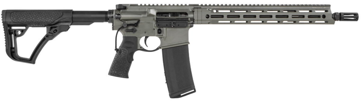 Daniel Defense 0212801219055 DDM4 V7 SLW *CA Compliant 5.56xx45mm NATO 14.50" 10+1 Deep Woods Green Cerakote 6 Position w/SoftTouch Overmolding Stock 1 62130