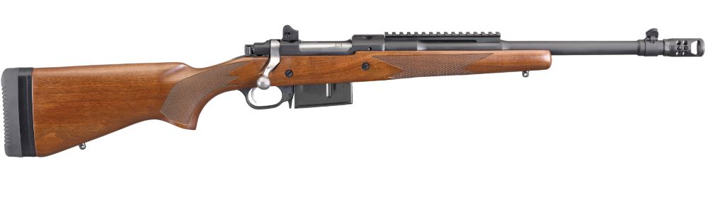 RUGER GUNSITE SCOUT 450BM BL/WD 4+1 1 6837
