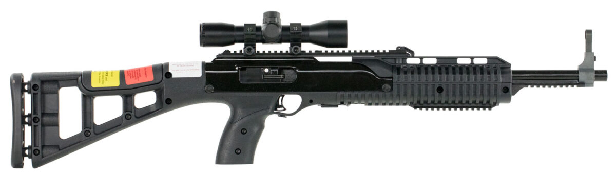 Hi-Point 4595TS4X32 4595TS Carbine 45 ACP Caliber with 17.50" Barrel, 9+1 Capacity, Black Metal Finish, Black All Weather Molded Stock & Black Polymer Grip Right Hand 1 69683