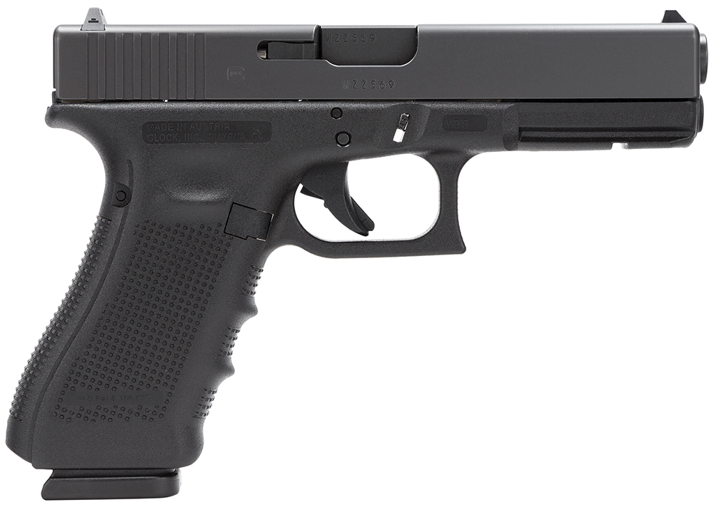 Glock PG3150203 G31 Gen4 357 Sig 4.49" Barrel 15+1, Black Frame & Slide, Finger Grooved Rough Texture Grip, Modular Backstrap, Reversible Mag. Catch, Safe Action Trigger 1 70831