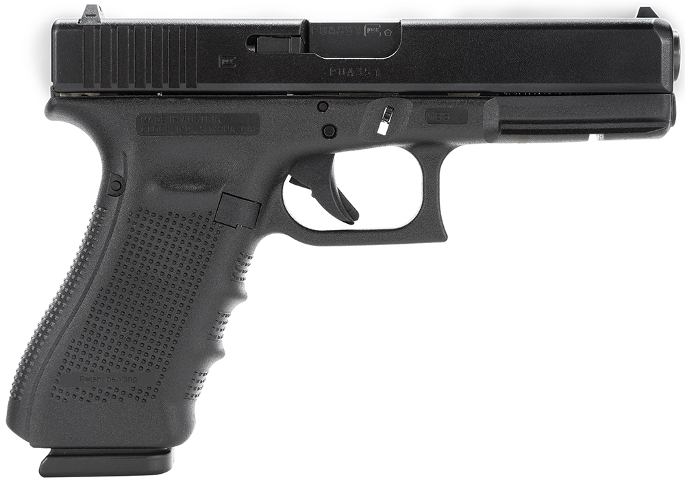 Glock PG3750201 G37 Gen4 45 GAP 10+1 4.49" Steel Barrel, Matte Black Serrated Steel Slide, Black Polymer Frame w/Picatinny Rail, Black Interchangeable Backstrap Grip 1 70837