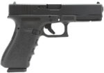 Glock PI1750201 G17 Gen3 *CA Compliant 9mm Luger 4.49" Barrel 10+1, Black Polymer Frame & Slide, Finger Grooved Rough Texture Polymer Grip, Safe Action Trigger 2 73201