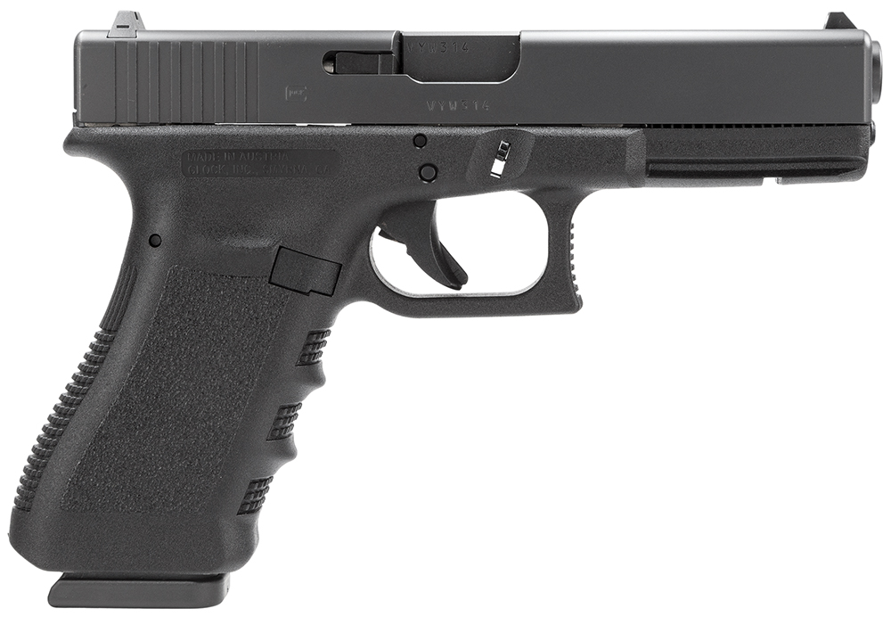 Glock PI2250203 G22 Gen3 40 S&W 4.49" Barrel 15+1, Black Frame & Slide, Finger Grooved Rough Texture Polymer Grip, Safe Action Trigger 1 73213