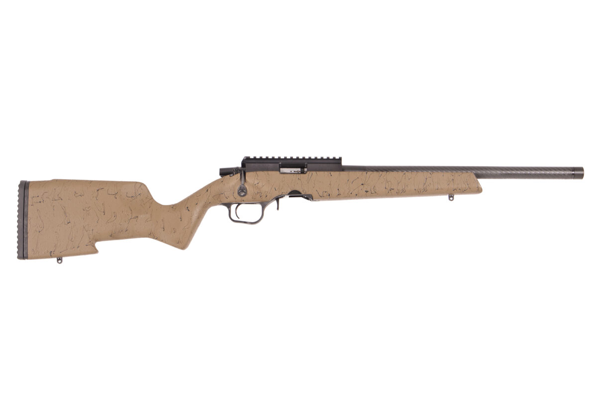 CHRISTENSEN ARMS RANGER 17HMR TAN/BLK 18" 1 80112001005fc6