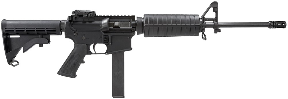 Colt Mfg AR6951 M4 Carbine 9mm Luger 32+1 16.10" Barrel, Black Rec/Barrel, A2 Flash Hider, Black 4 Position Collapsible Stock, Black Polymer Grip 1 82611