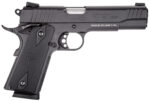 Taurus 1191101FS 1911 Full Size 45 ACP 8+1 5" Matte Stainless Steel Barrel, Matte Black Serrated Steel Slide & Frame, Black Checkered Polymer Grip, Right Hand 2 83802