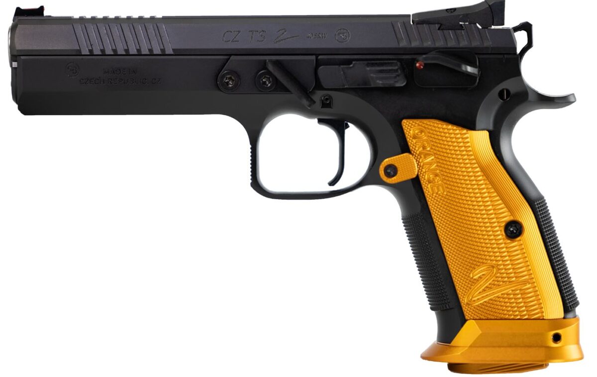 CZ-USA 75 TS2 ORANGE 40S&W 17+1 5.2" 1 91265132b