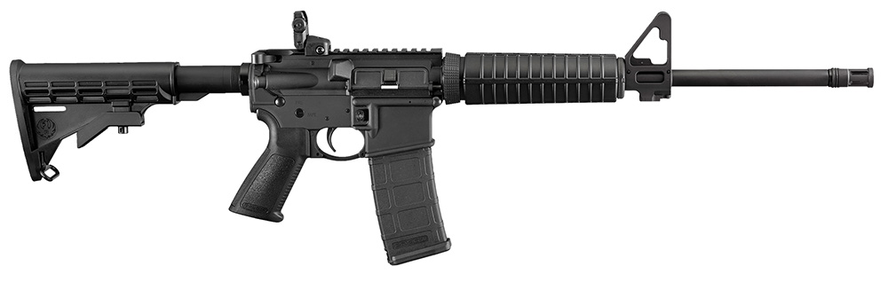 Ruger 8500 AR-556 5.56x45mm NATO 30+1 16.10" Threaded Medium Contour Barrel, Hard Coat Anodized Finish, Glass-Filled Nylon Handguard, Collapsible 6 Position Stock, Magpul PMAG, Optic Ready 1 95081