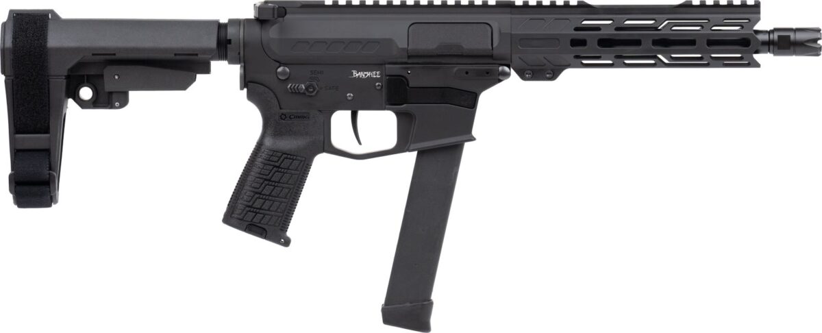 CMMG Banshee MkGs Pistol - Black | 9mm | 8" Barrel | 7" M-LOK Handguard | SBA3 Arm Brace 1 99a520f ab