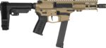 CMMG Banshee MkGs Pistol - FDE | 9mm | 5" Barrel | 4" M-LOK Handguard | SBA3 Arm Brace 2 99a890f ct l