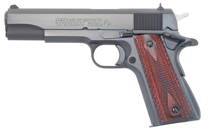COLT SER 70 GOVERNMENT 45ACP 5" BL 1 COO1970A1CS