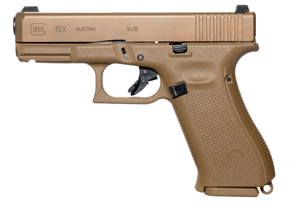 GLOCK G19X G5 9MM 10+1 4.0" FDE GNS 1 GLPX1950703