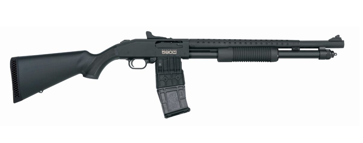 MOSSBERG 590M MAGFED 12/18.5 HEAT SHLD 1 MB50206