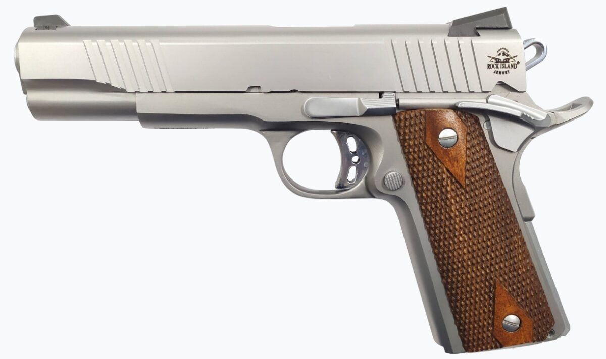 ROCK ISLAND ARMORY M1911 ROCK FS TACT 45ACP SS 5" 1 RI51414