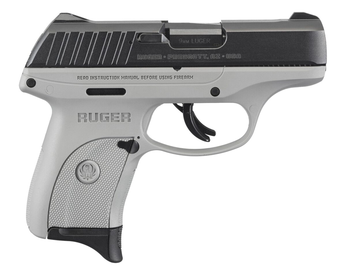 RUGER EC9S 9MM BLK/GRAY 7+1 FS SFTY 1 RU13201