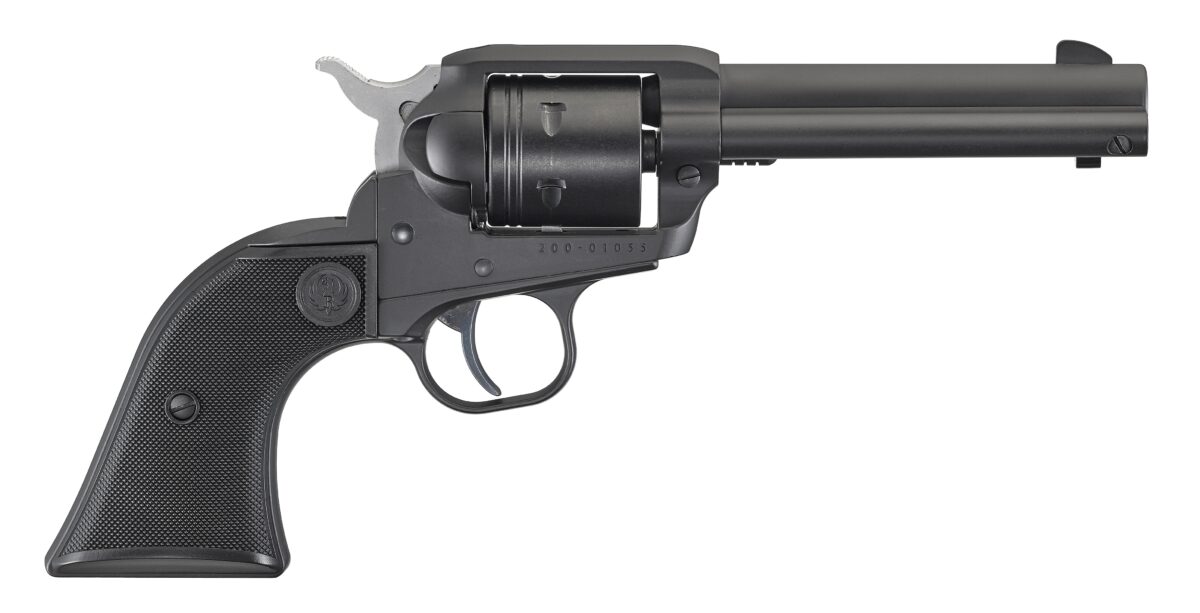 RUGER WRANGLER 22LR BLK/SYN 4.6" 6SH 1 RU2002