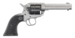 RUGER WRANGLER 22LR SLVR/SY 4.6" 6SH 2 RU2003